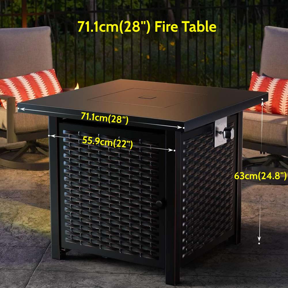 Propane Fire Pit Table: image 6