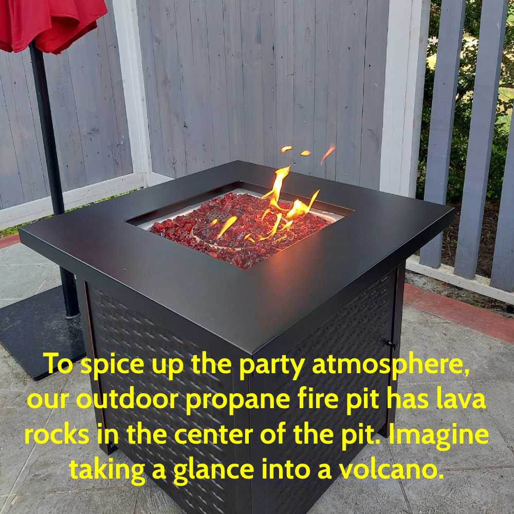 Propane Fire Pit Table: image 9